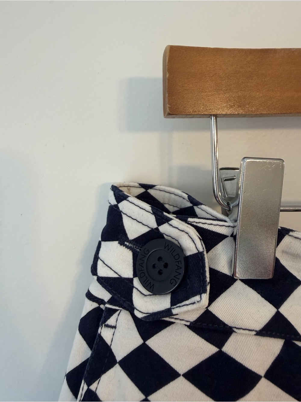 Wildfang Checkerboard Utility Mini Skirt - Picture 3 of 7